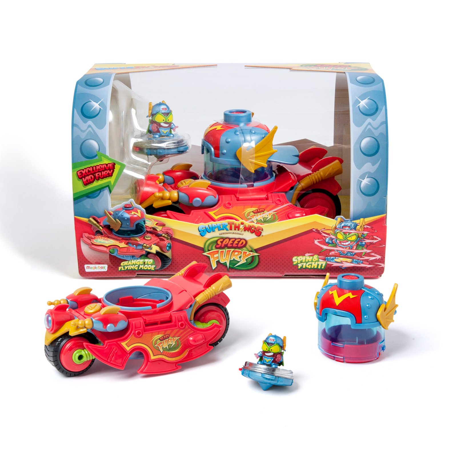 Figurine Super Things SuperThings Secret Spies SPEED FURY Vehicle